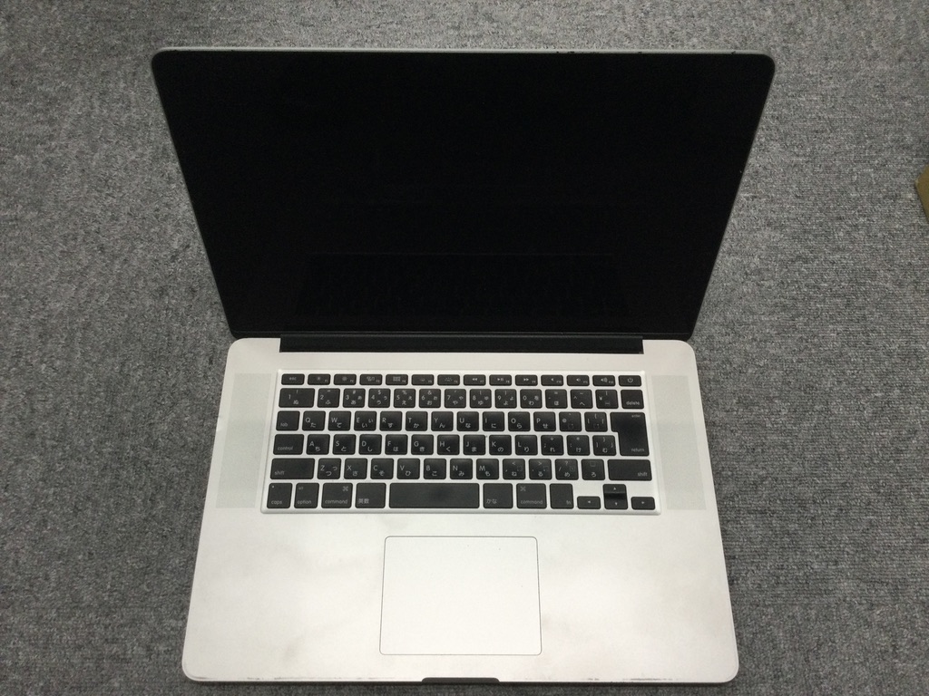 Macbook Pro 15 2013 進入禁止マーク 正常起動しない ジャンク 故障 買取 Mac からwindowsまでpc買取専門店macsell マクセル ジャンク 故障品 完動品