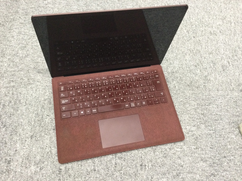 Surface Laptop 2 バーガンディ 起動しない 電源入らない 買取 故障