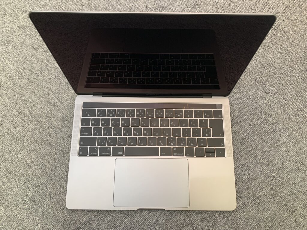 MacBook Pro 13 2019 電源入らない 初期化失敗