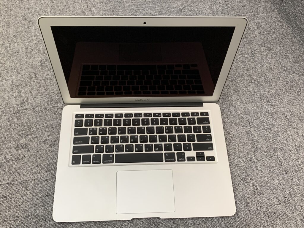 MacBook Air 13 2012 電源入らない ハングルキーボード