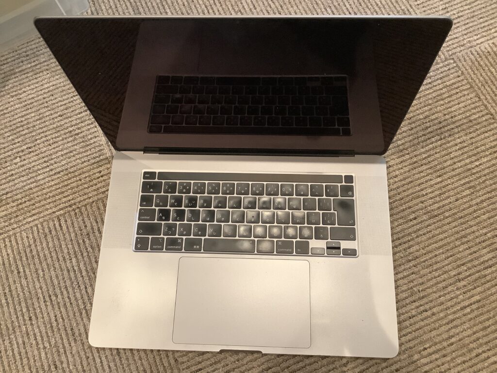 MacBook Pro 16 2019 電源入らない ジャンクMac 故障パソコン買取