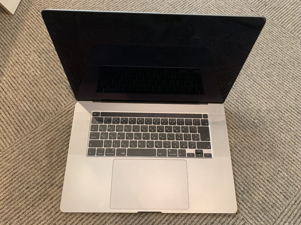 MacBook Pro 16 2019 アクティベーションロック 未解除品 ジャンク 買取 故障パソコン
