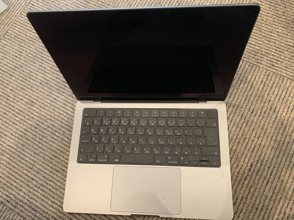 MacBook Pro 14 2023　液晶割れ 表示不良 故障パソコン 買取 ジャンクパソコン