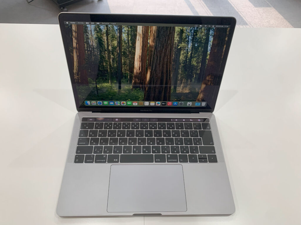 MacbookPro　13　2019　中古品　パソコン買取