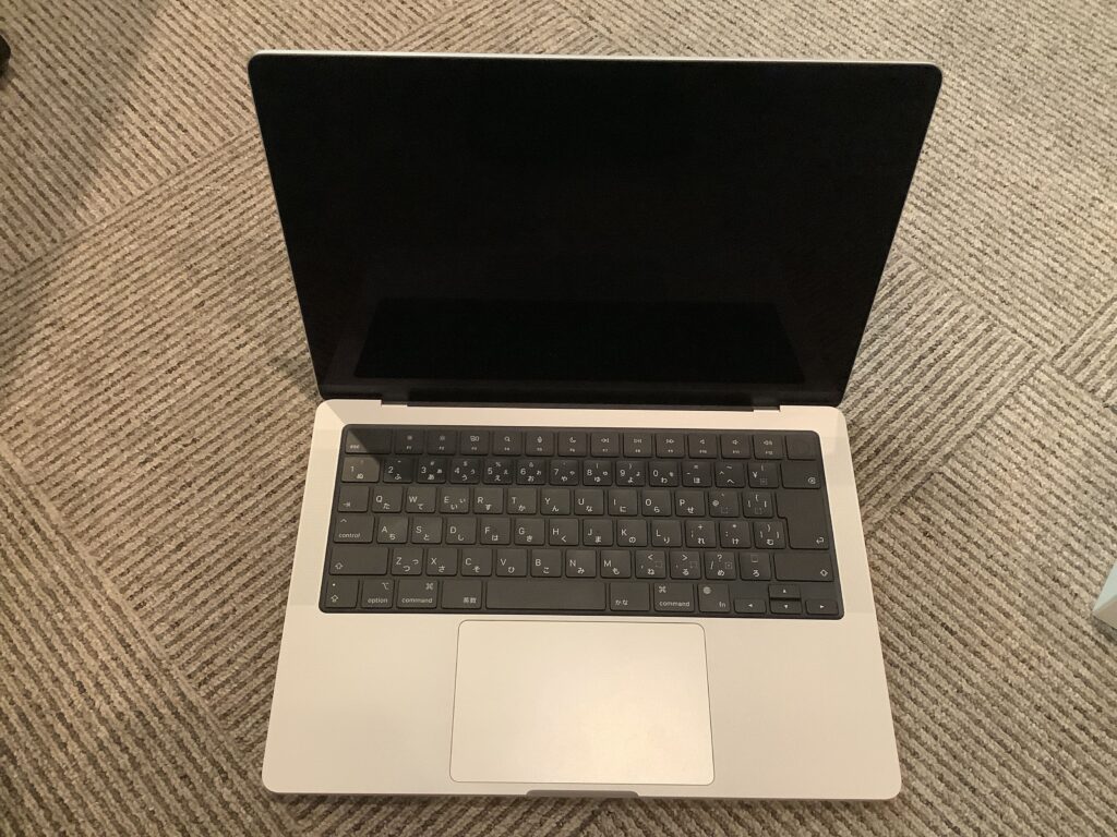 MacbookPro 14インチ 2023年モデル 水没