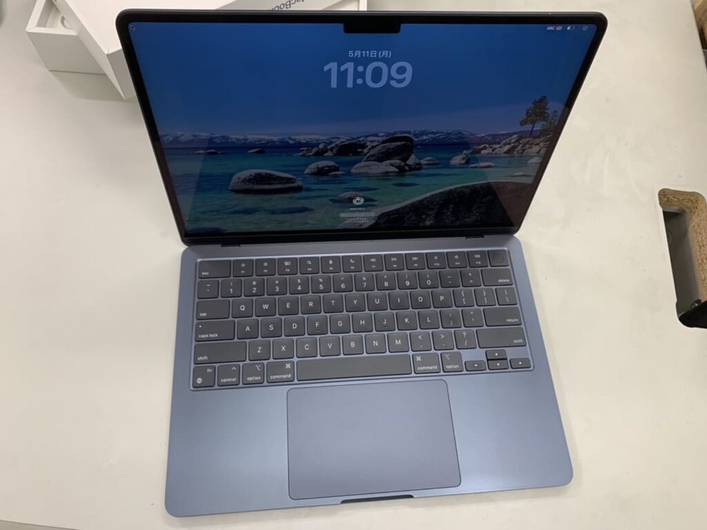 MacBookAir 13 M2チップ トラックパッド不良