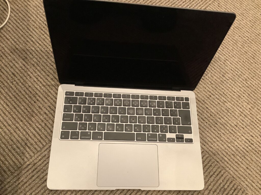 MacBookAir 13 2020 M1チップ アクティベーションロック未解除
