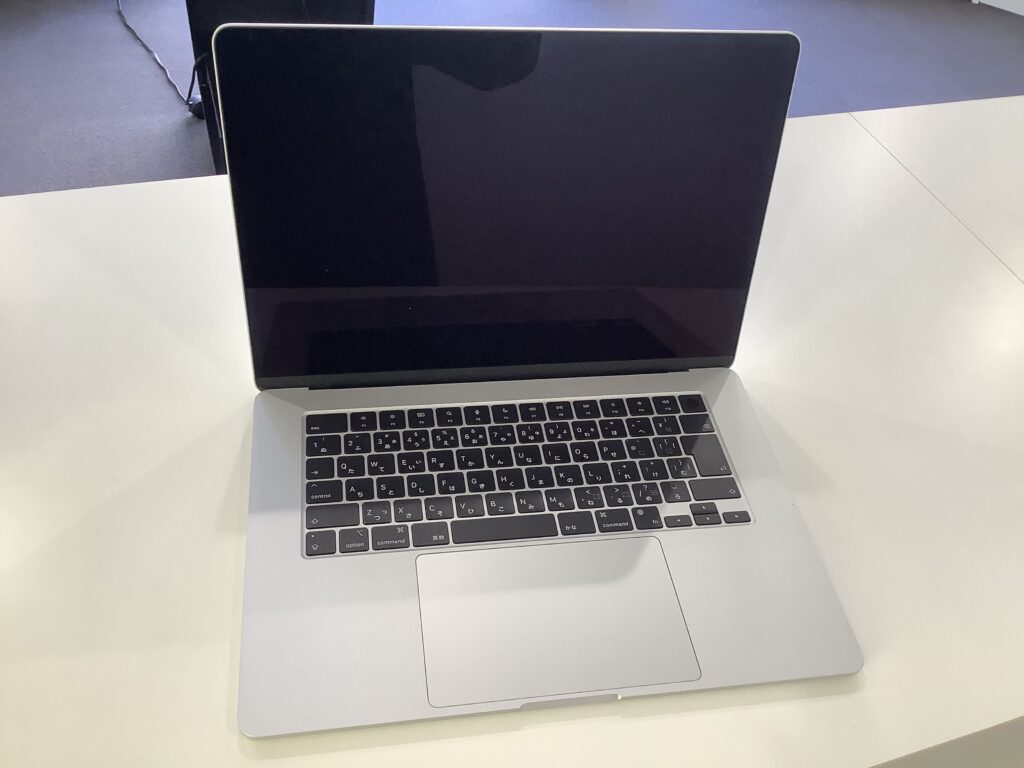 MacBookAir 15 2024 M3 水没 水濡れ故障 ジャンクパソコン