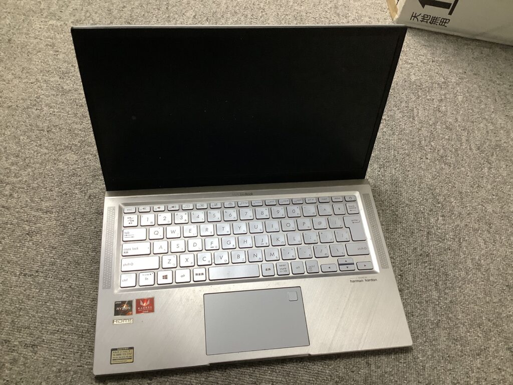ASUS ZenBook 正常起動しない ジャンクパソコン