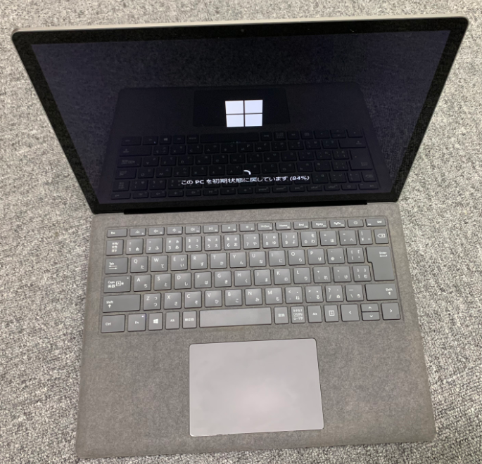SurfaceLaptop4　初期化できない　ジャンクパソコン買取