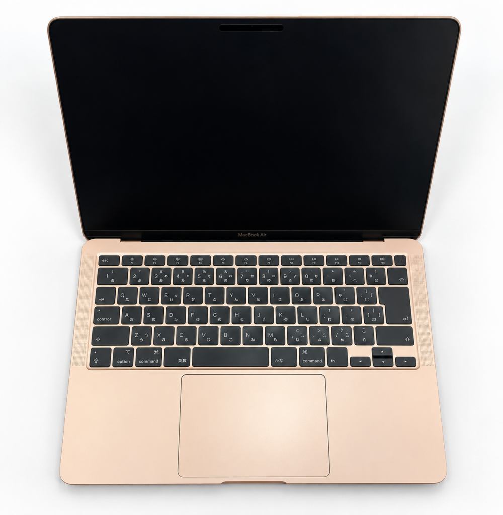 MacbookAir 13 2020年モデル 水没 電源入らない キートップ固まってる ジャンクパソコン 買取